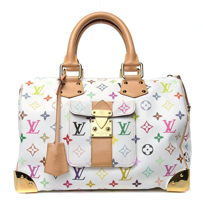 Louis Vuitton Monogram Multicolor Speedy 30 White 1 of 6