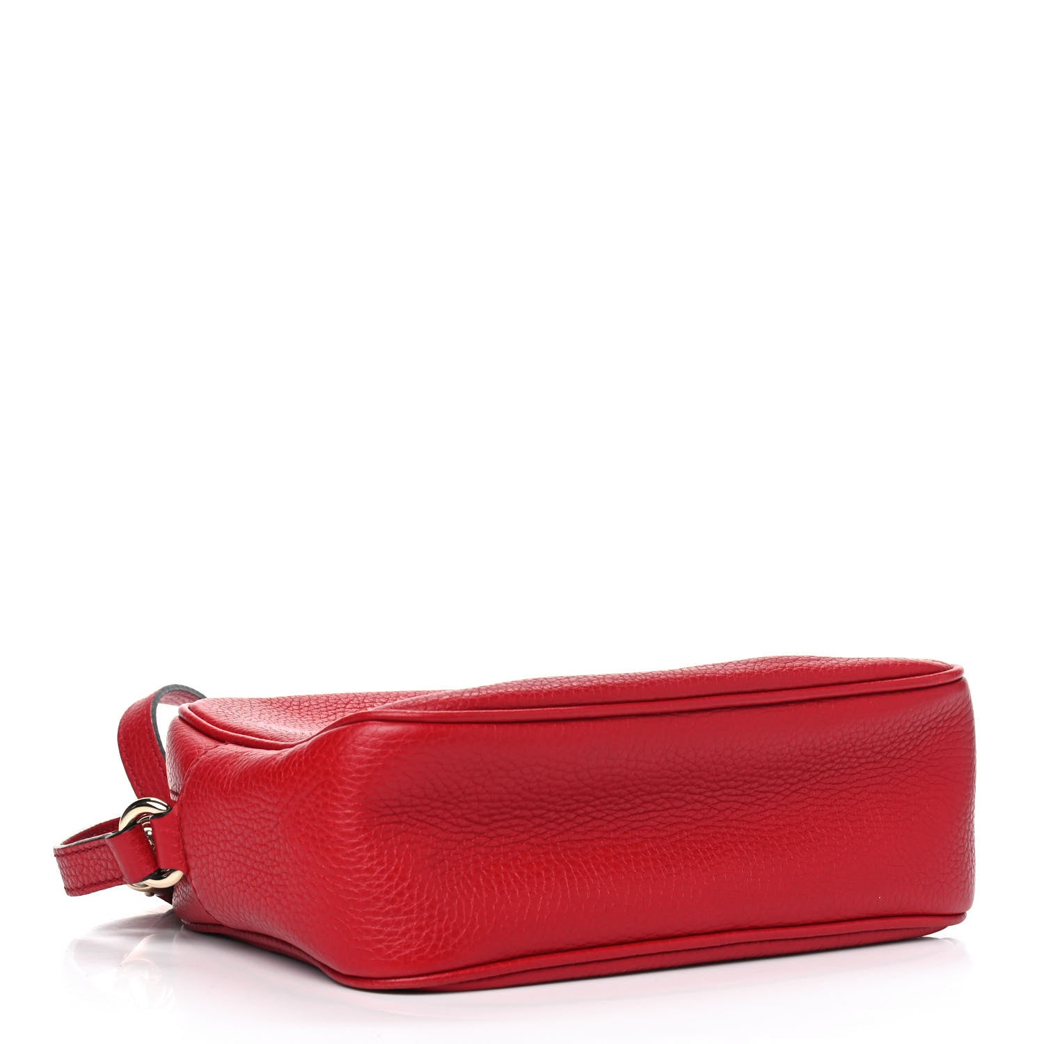 Gucci Pebbled Calfskin Small Soho Disco Bag Tabasco Red 3 of 9