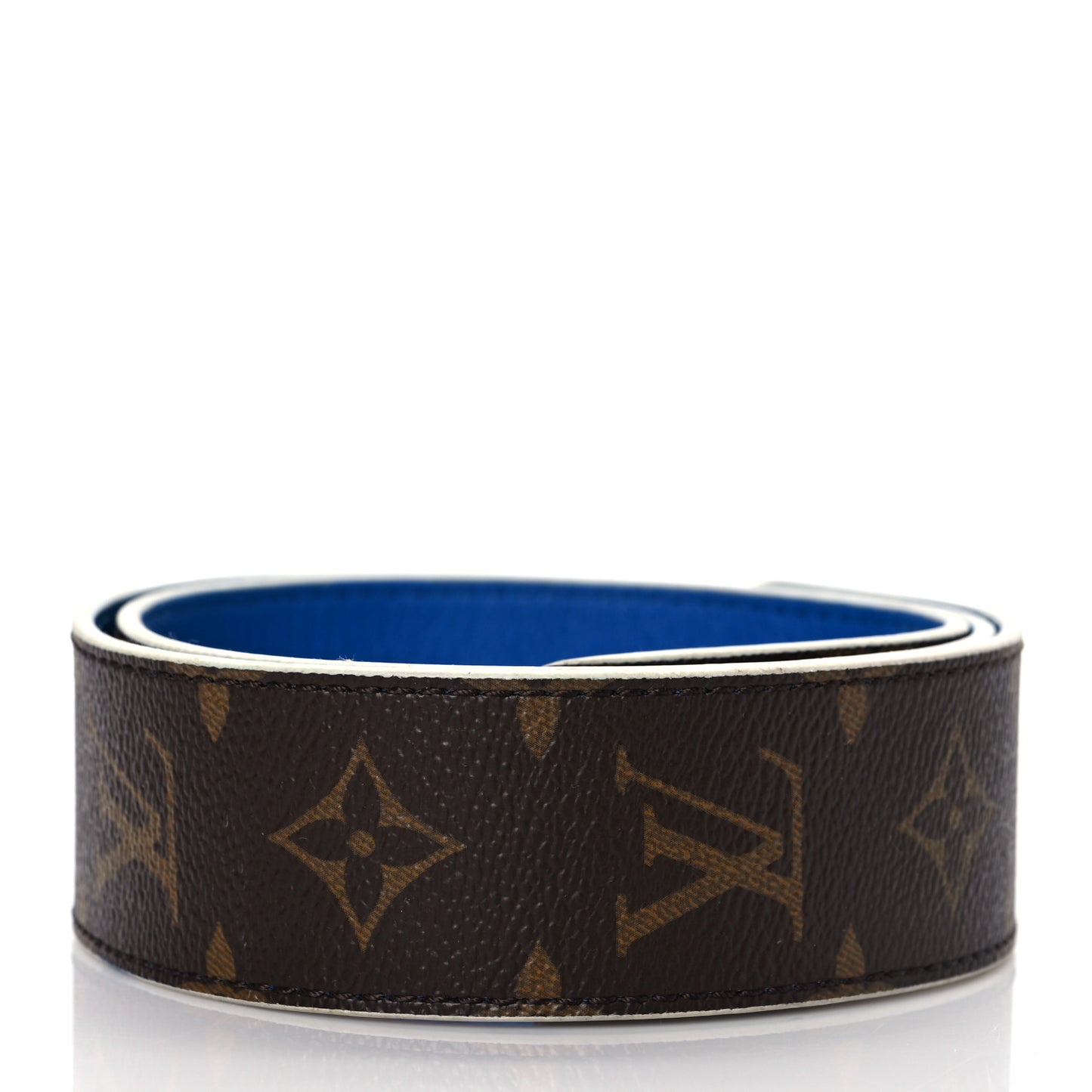 Monogram Bandouliere Shoulder Strap Blue