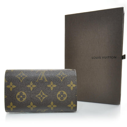 Louis Vuitton Monogram Porte-Monnaie Tresor Wallet 2 of 7