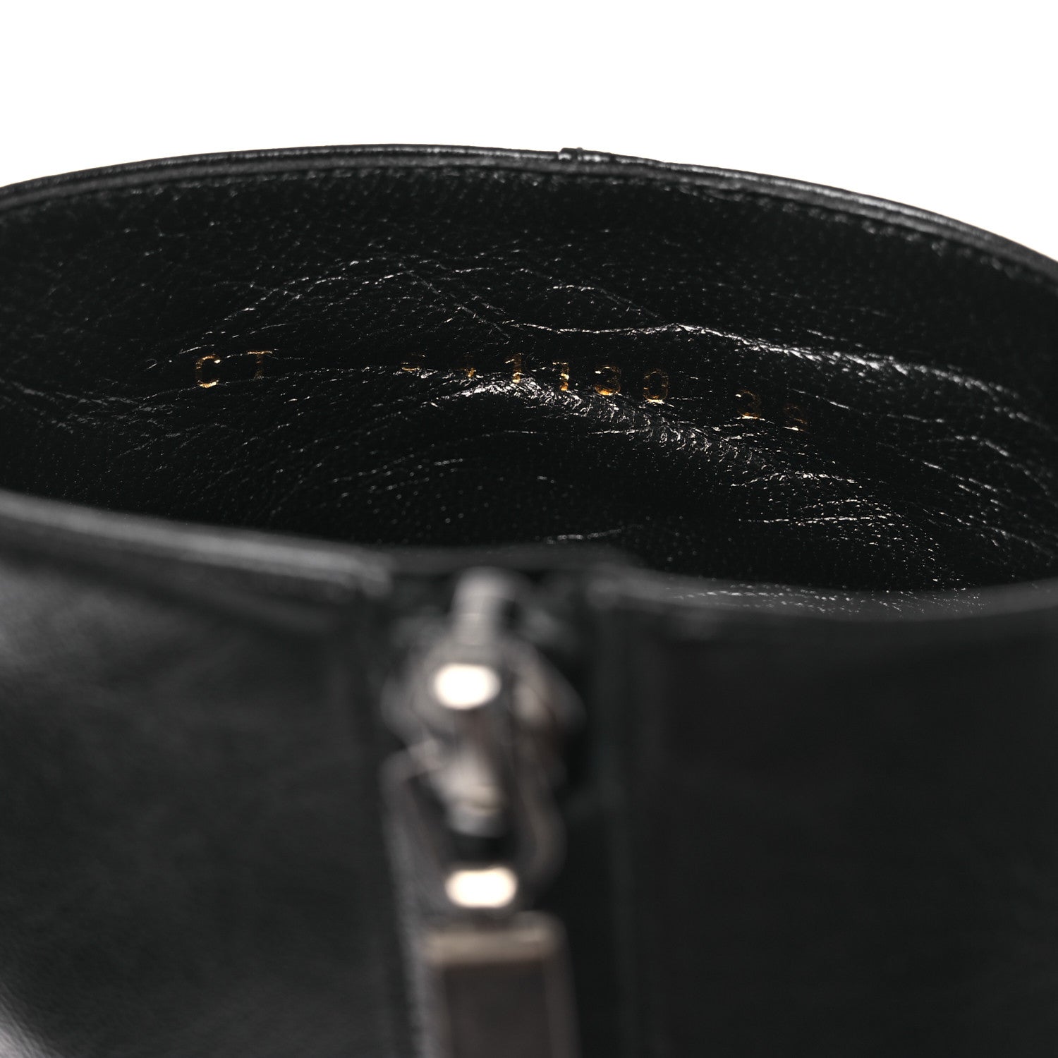 Saint Laurent Nappa Vendome Loulou Ankle Zip Boot 39 Black 10 of 13