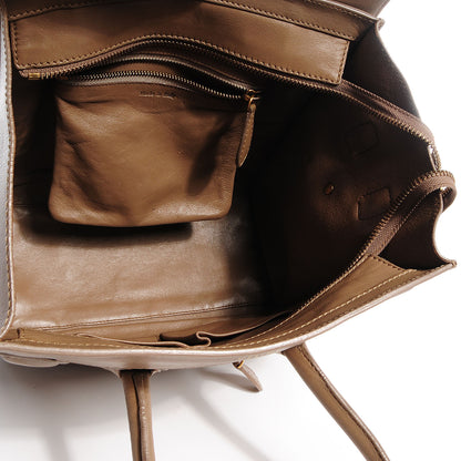 Celine Smooth Calfskin Micro Luggage Camel 5 of 10