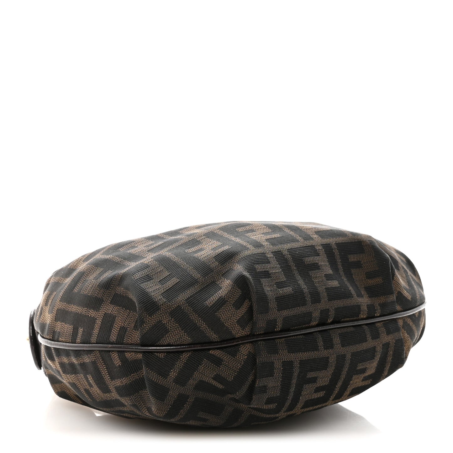 Zucca Small Chef Chain Hobo Tobacco