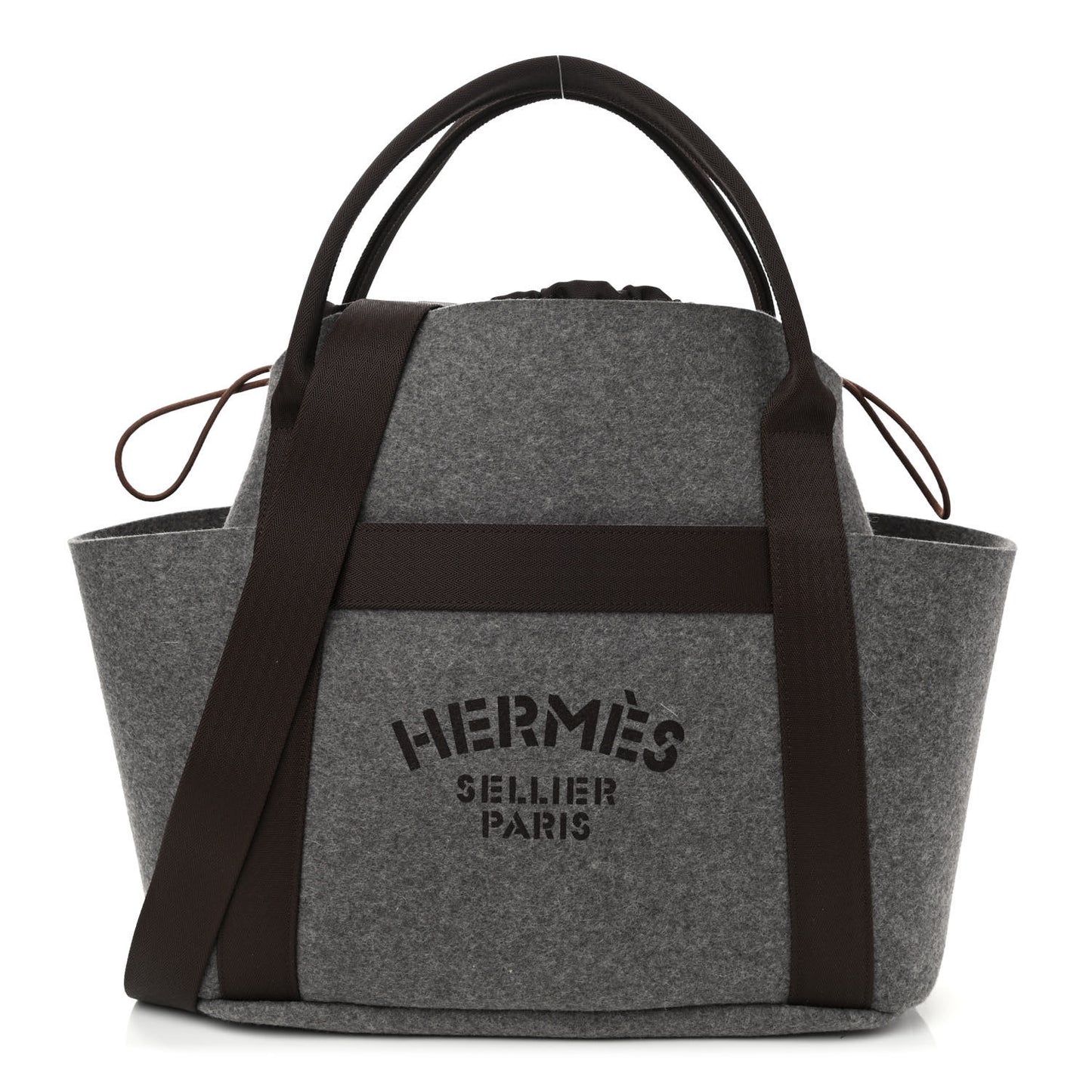 Felt Sac De Pansage Groom Bag Acier