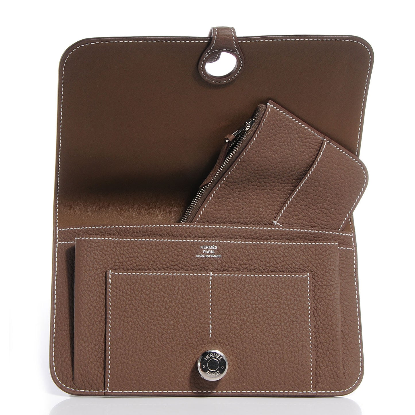 Togo Dogon Combined Wallet Etoupe