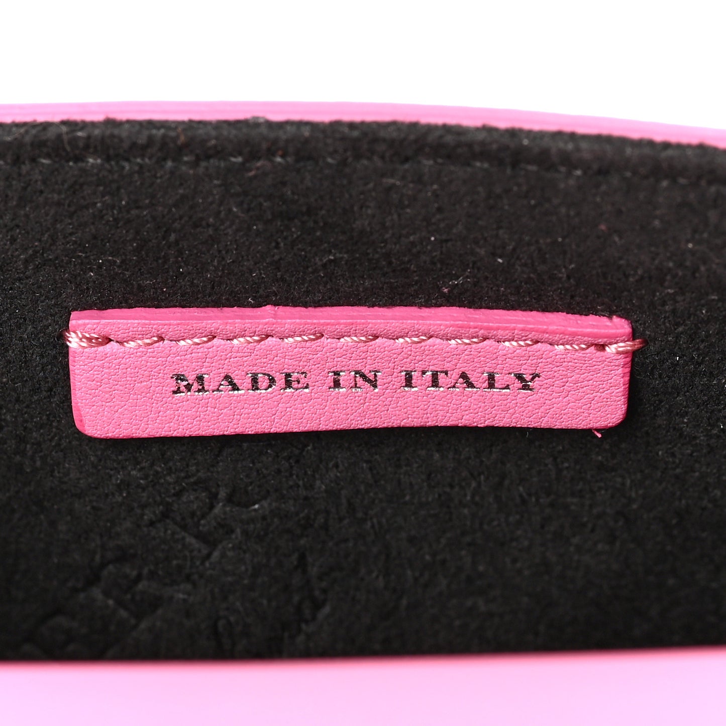 Trench Calfskin Mini DK88 Top Handle Bag Rose Pink