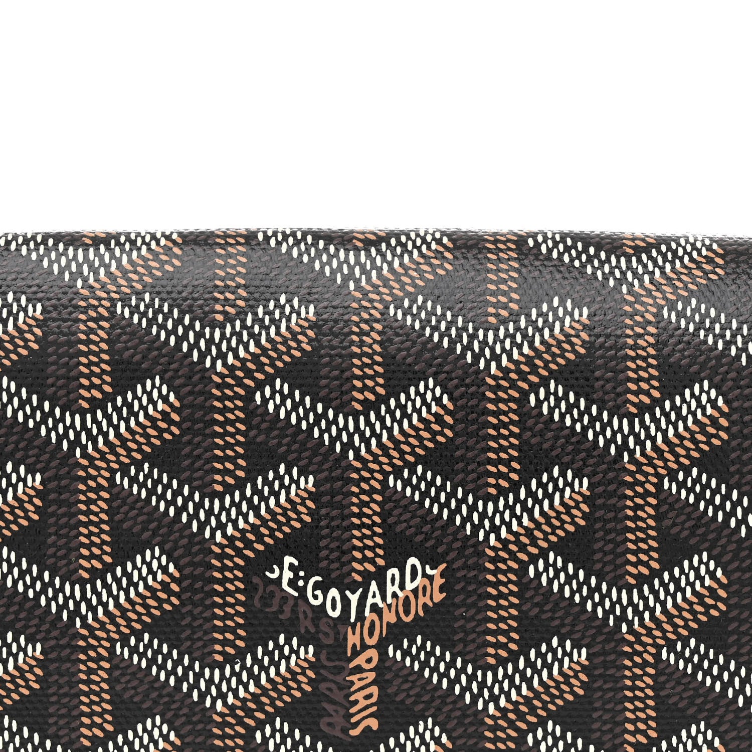 Goyard Goyardine Plumet Wallet Clutch Black 9 of 11