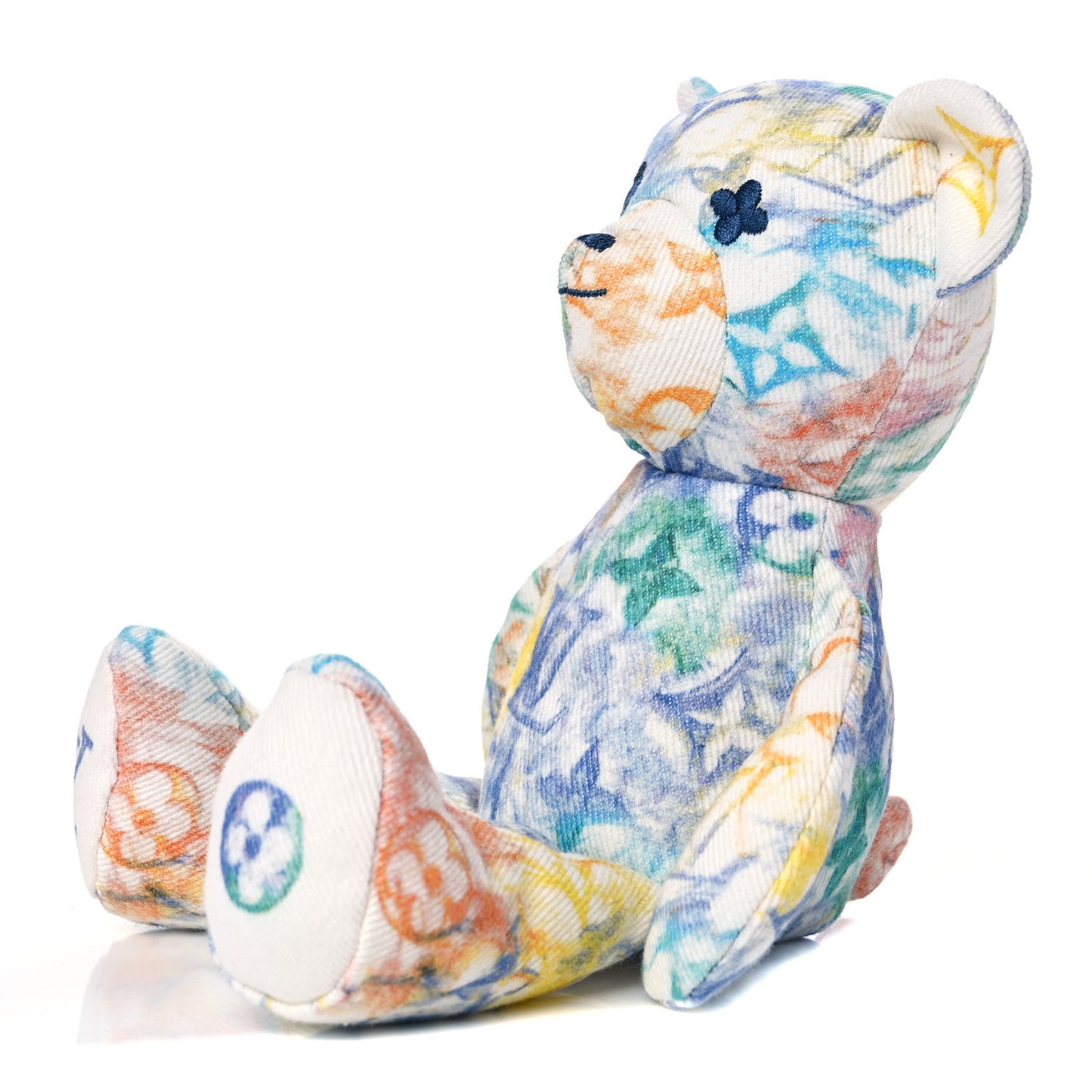 Cotton Monogram Watercolor Doudou Louis