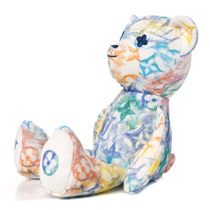 Louis Vuitton Cotton Monogram Watercolor Doudou Louis 6 of 7