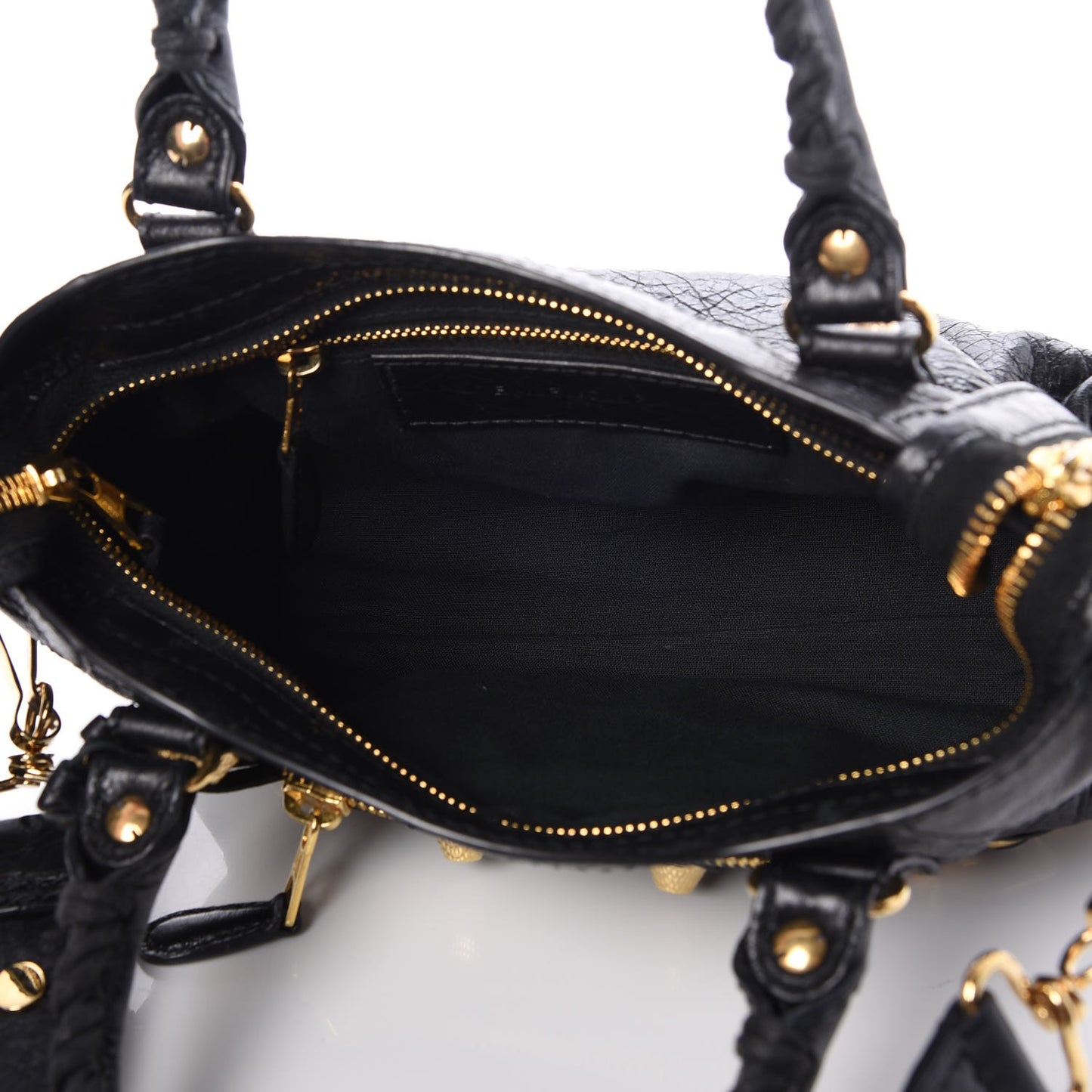 Agneau Giant 12 Gold Hardware Mini City Black