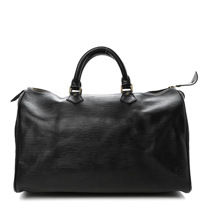 Louis Vuitton Epi Speedy 35 Black 1 of 11