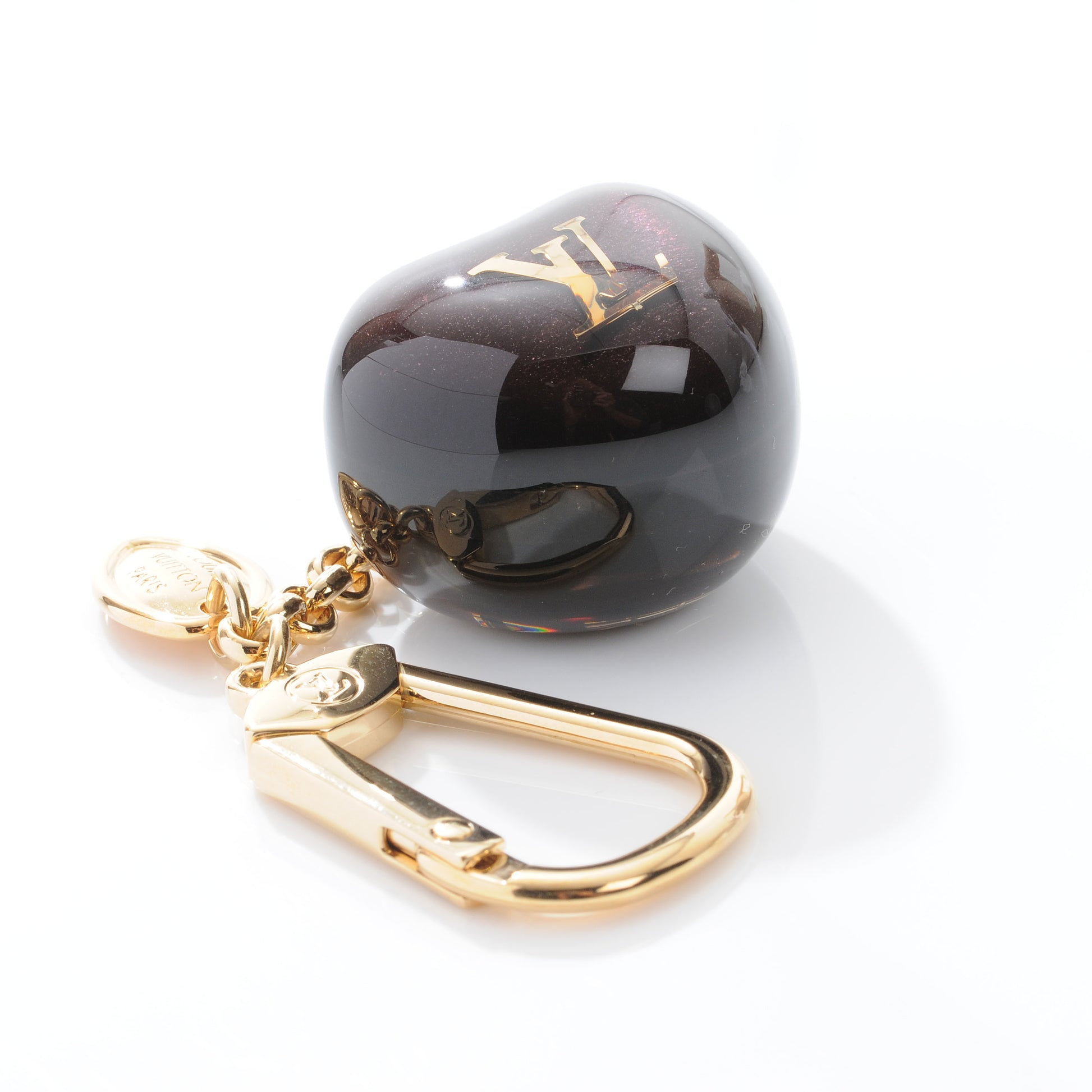 Louis Vuitton Pomme Key Holder Key Holder Bag Charm Amarante 4 of 4