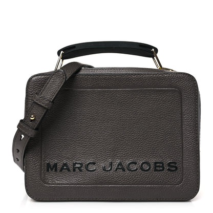 Marc Jacobs Calfskin The Box 20 Crossbody Grey 1 of 9