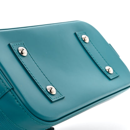 Louis Vuitton Epi Alma BB Cyan 11 of 11
