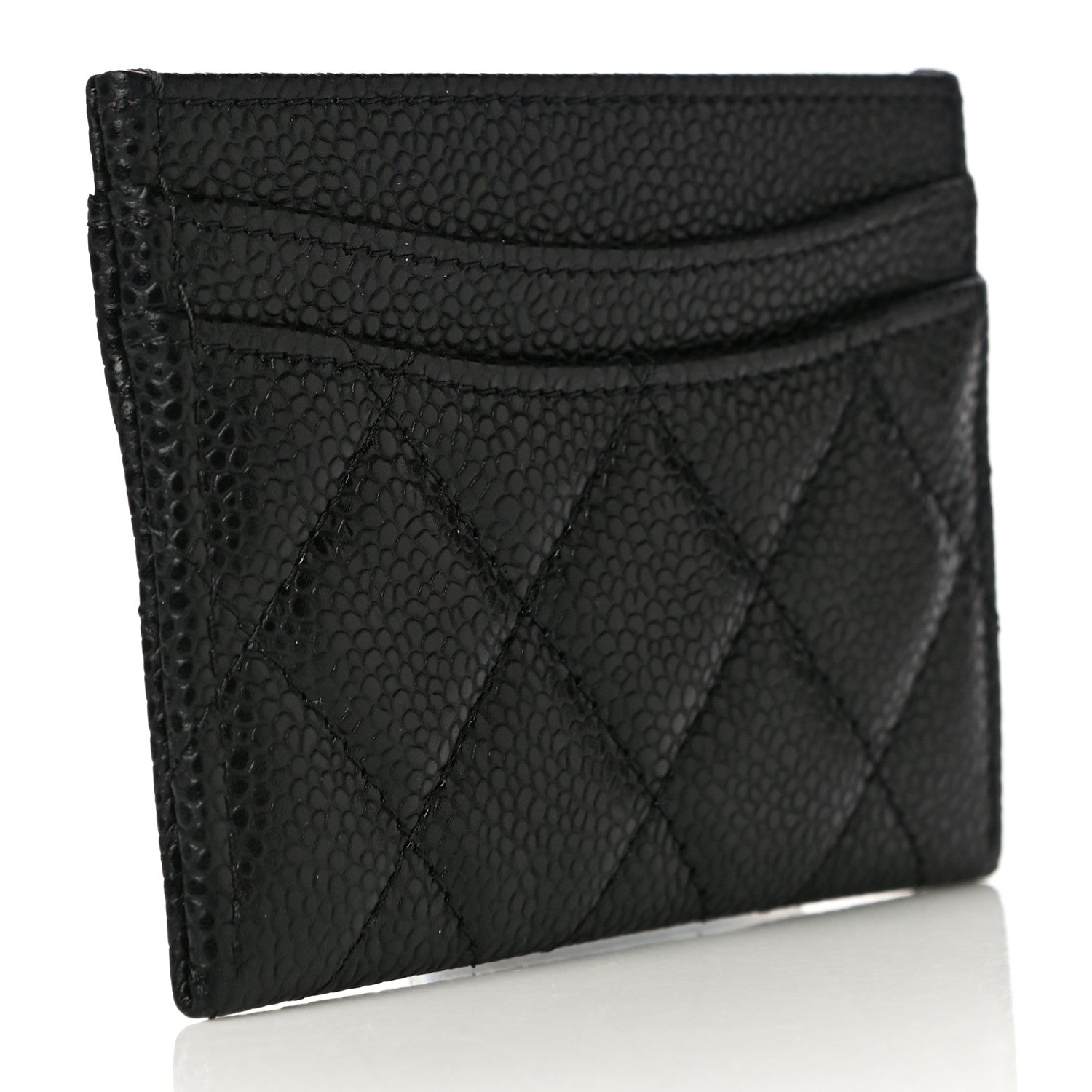 Chanel Caviar Quilted Card Holder Black 3 of 12