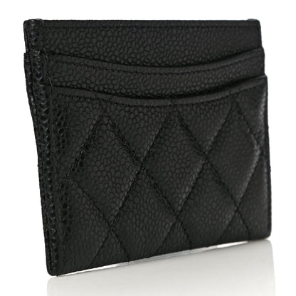 Chanel Caviar Quilted Card Holder Black 3 of 12