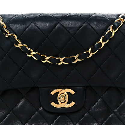 Chanel Lambskin Quilted Small Double Flap Black 18 of 23
