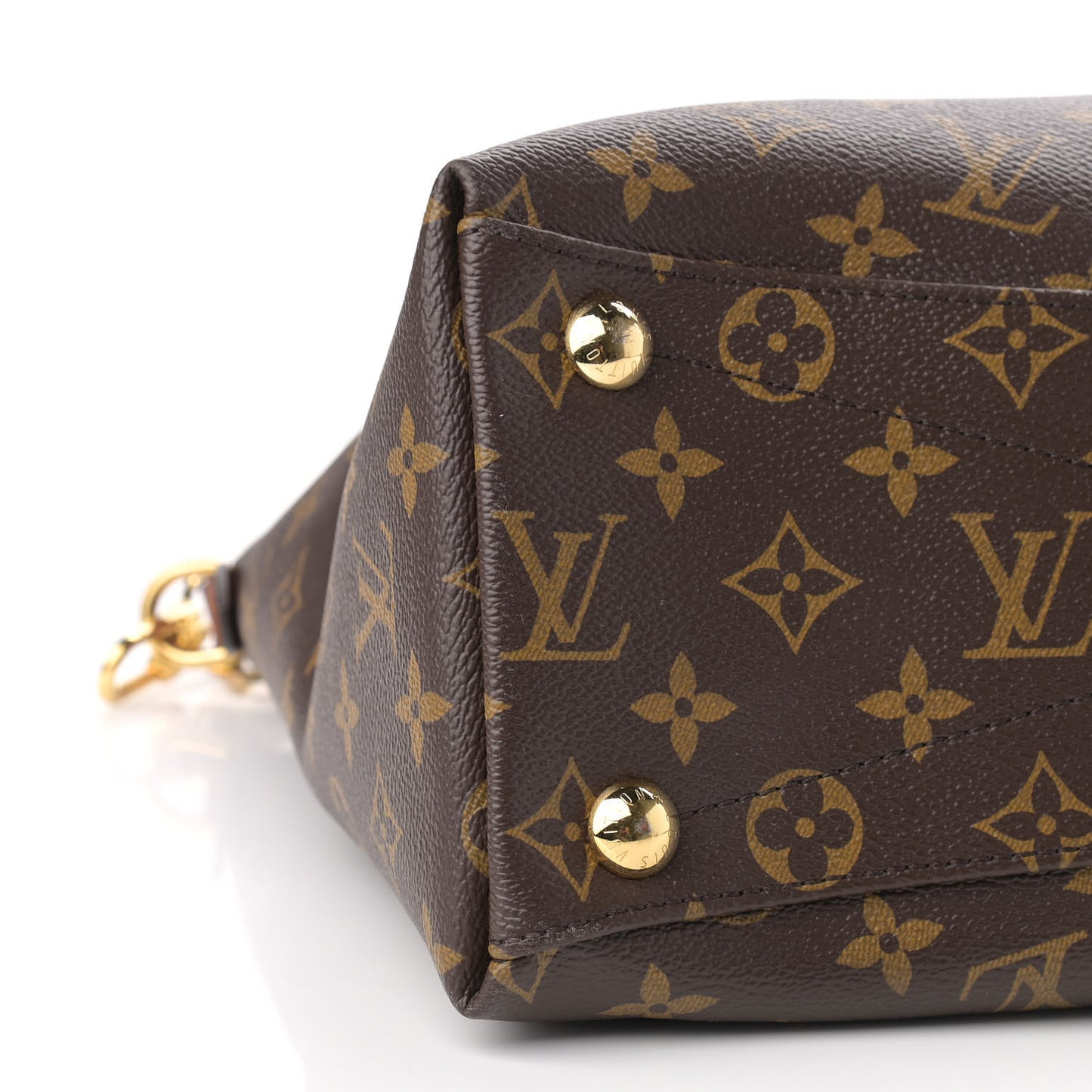 Monogram V Tote MM Black