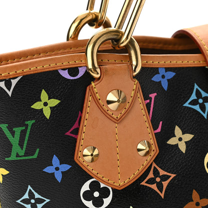 Louis Vuitton Monogram Multicolor Annie MM Black 10 of 14