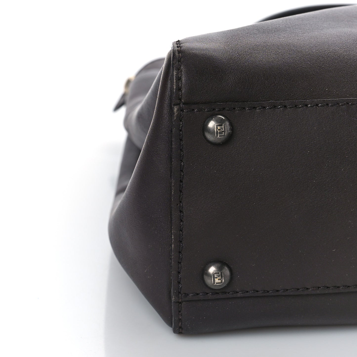 Vitello Suede Medium Peekaboo Iconic Satchel Ametista