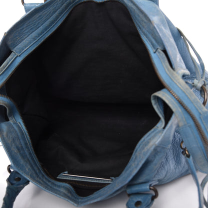 Balenciaga Agneau Classic Hardware City Aquamarine 5 of 14