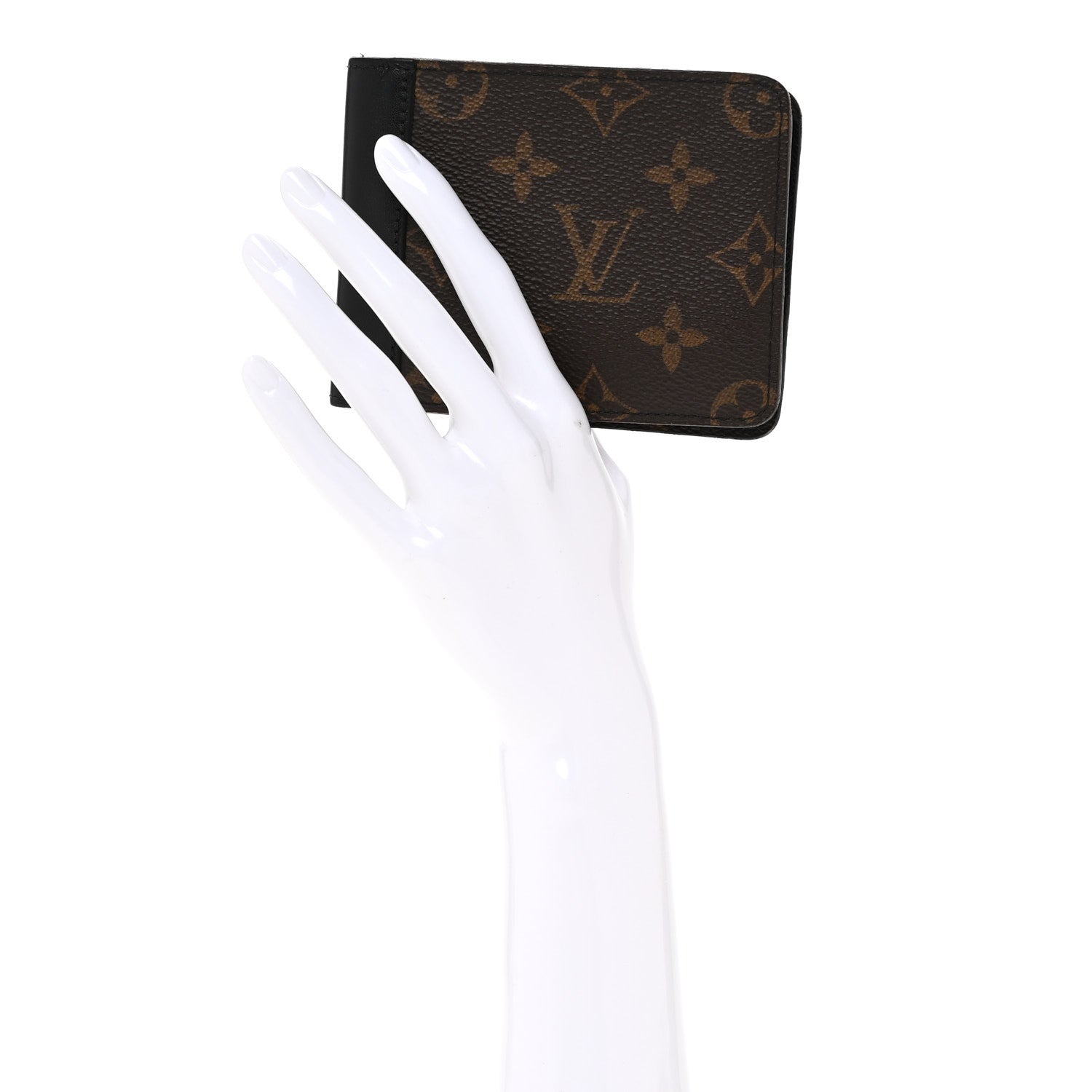 Louis Vuitton Monogram Macassar Multiple Wallet 2 of 8