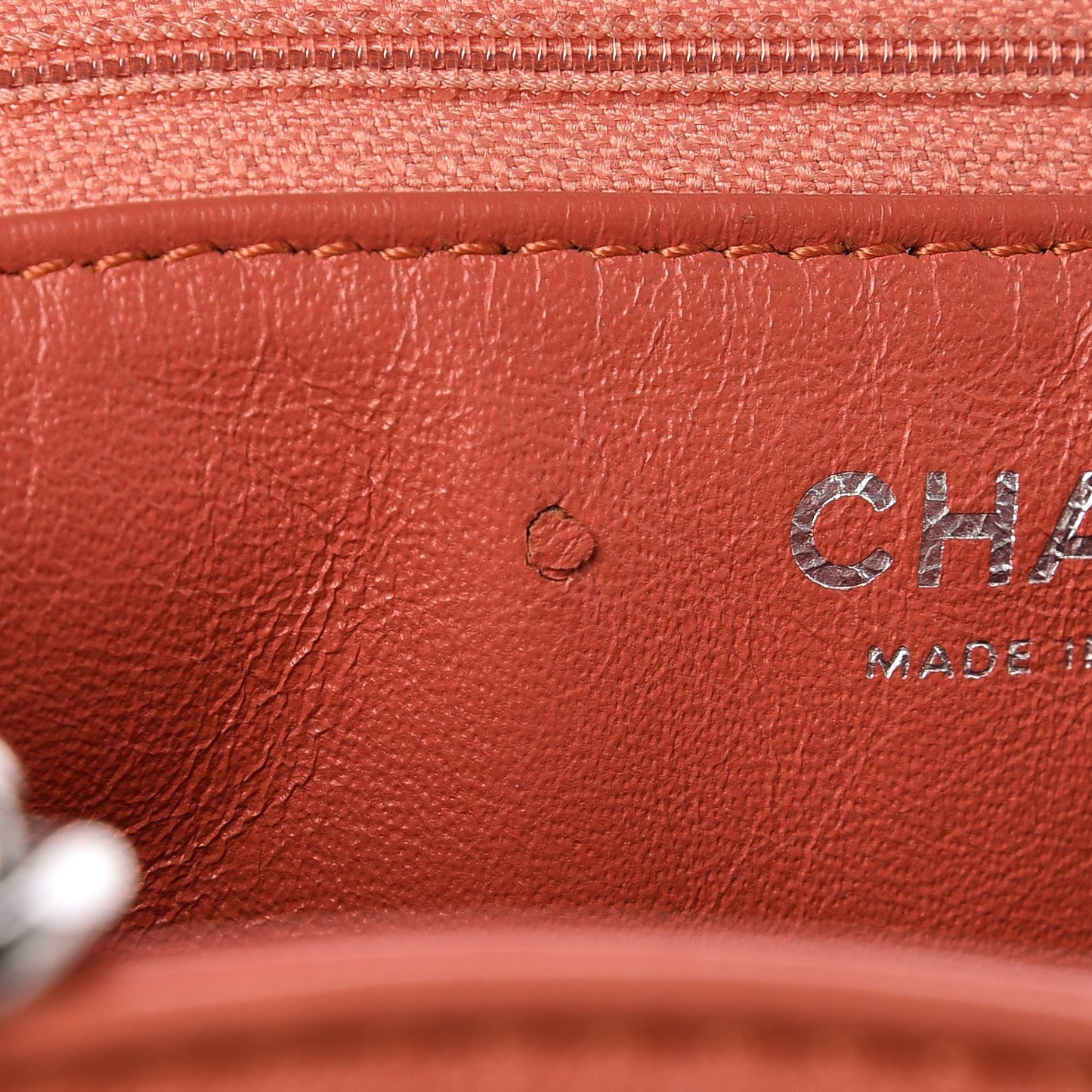 Lambskin Sensual Accordion Flap Coral