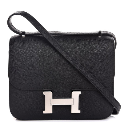 Hermes Epsom Constance 18 Black 1 of 16