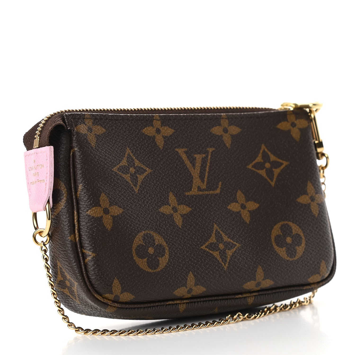 Louis Vuitton Monogram 2021 Christmas Animation Japanese Garden Mini Pochette Accessories Wisteria Pink 3 of 10