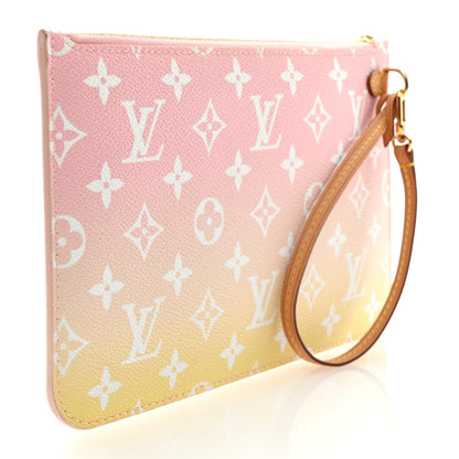Louis Vuitton Monogram By The Pool Neverfull MM Pochette Light Pink 3 of 6