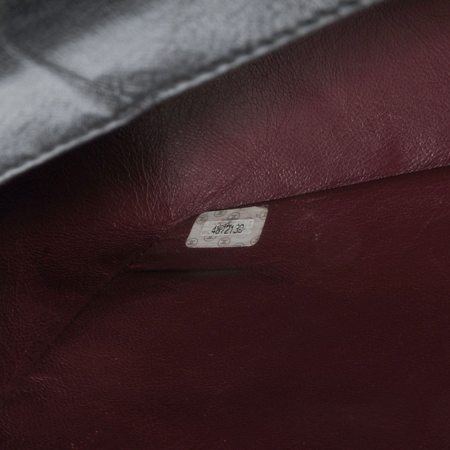 Lambskin Jumbo Flap Black