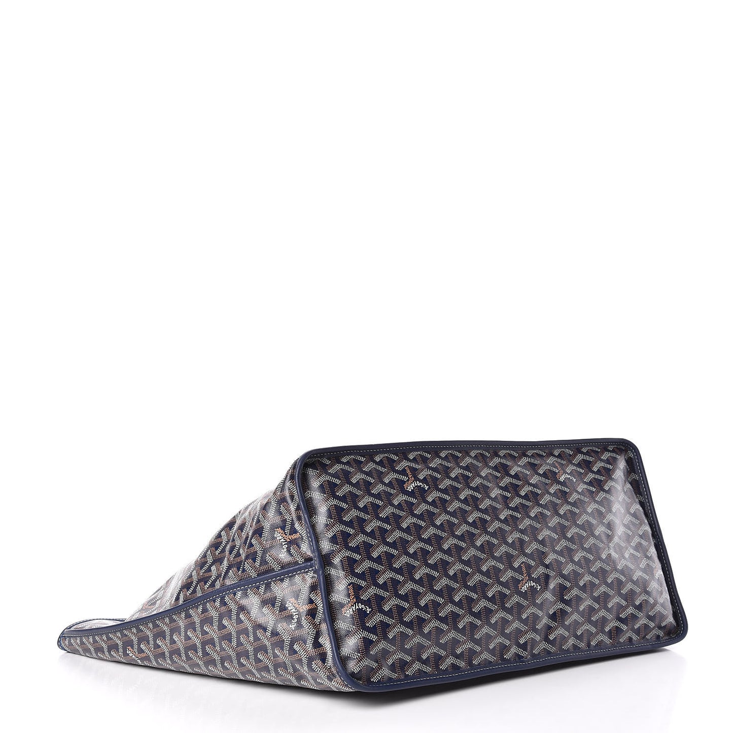 Goyardine Reversible Anjou GM Navy
