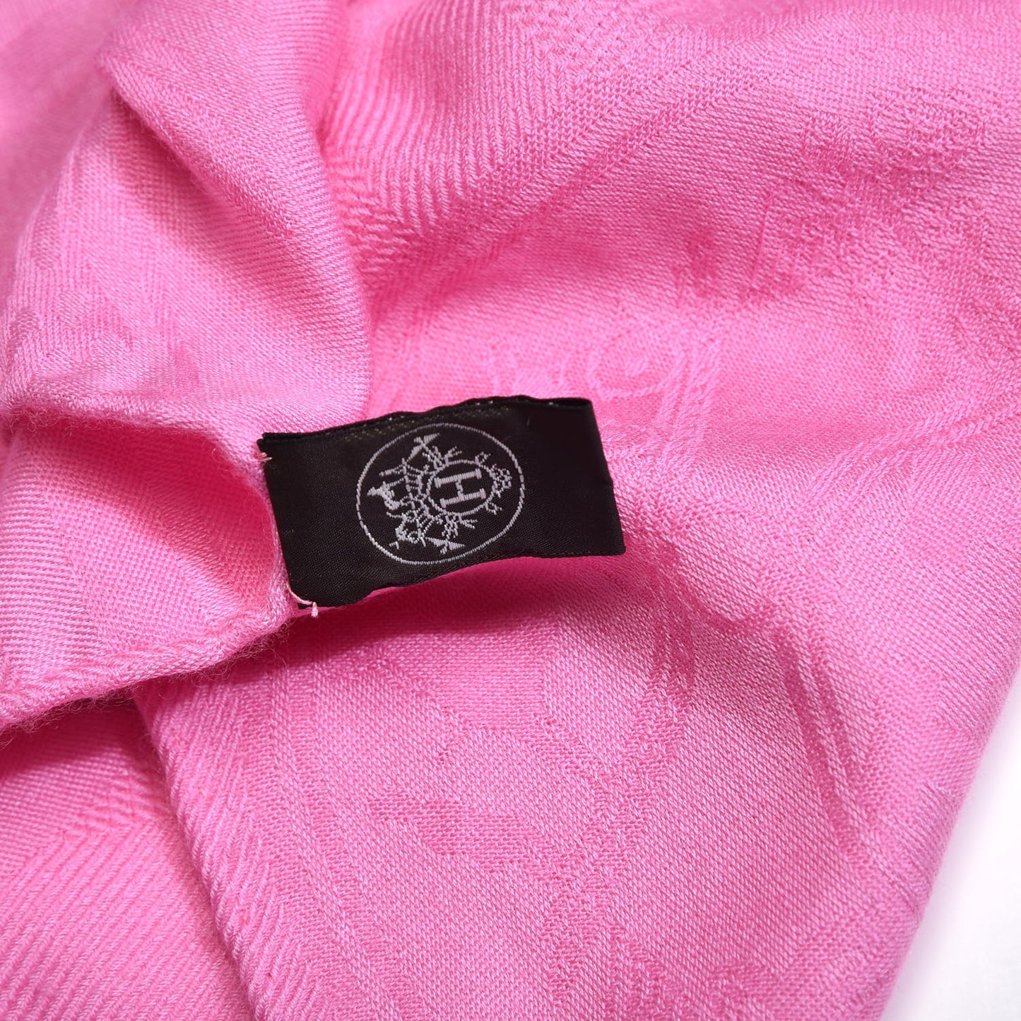 Cashmere Silk New Libris Stole Rose Bonbon