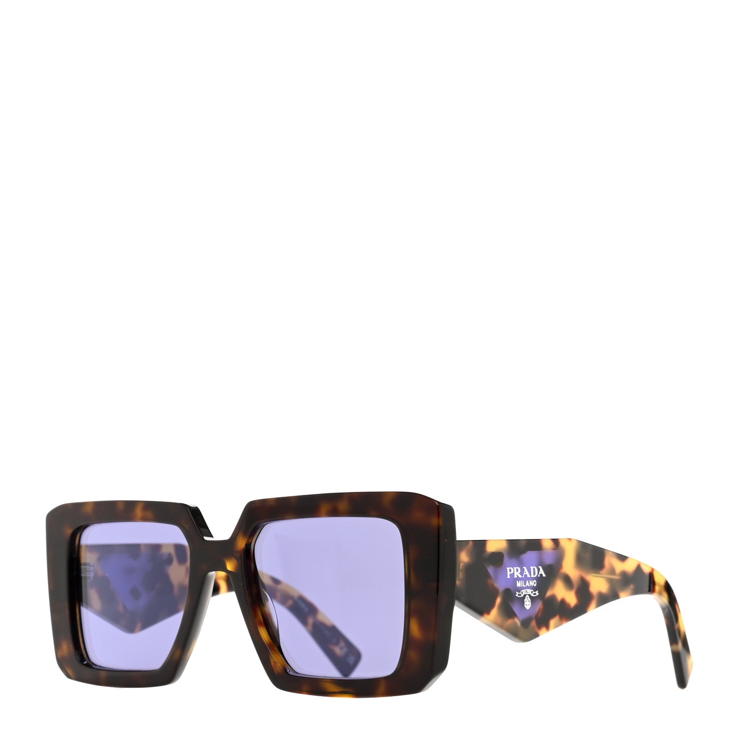 Prada Acetate Symbole Sunglasses SPR 23Y Tortoise 1 of 6