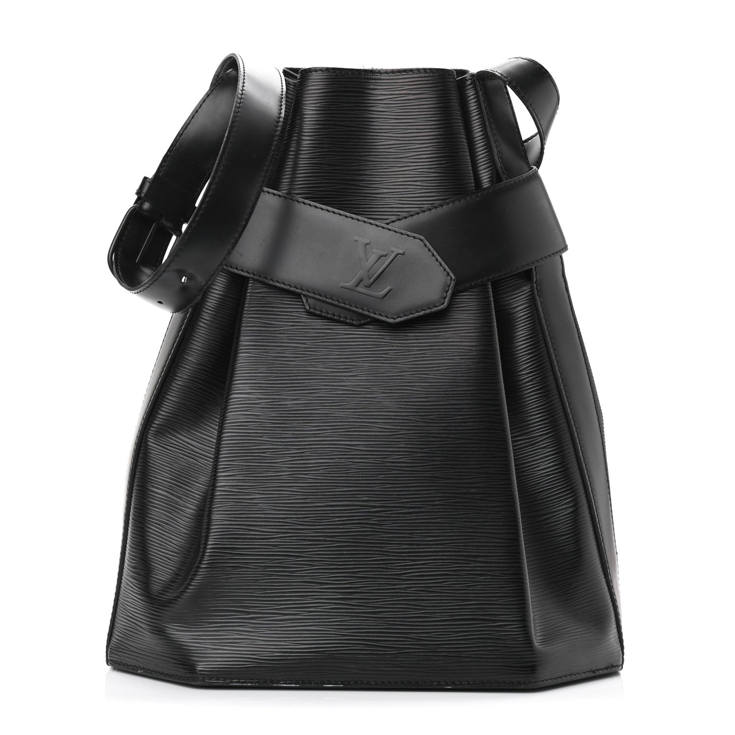 Louis Vuitton Epi Sac D'Epaule GM Black 1 of 12