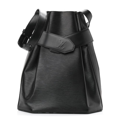 Louis Vuitton Epi Sac D'Epaule GM Black 1 of 12