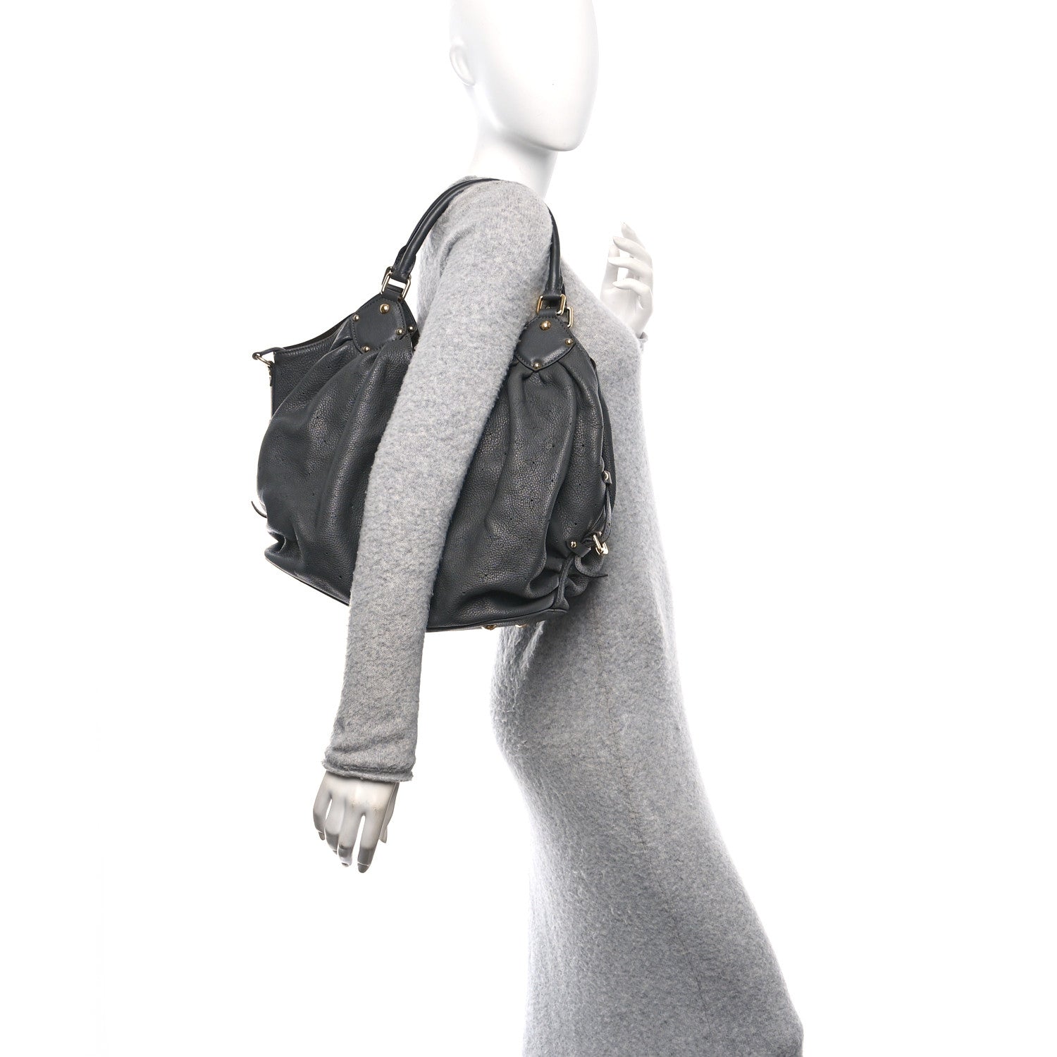 Louis Vuitton Mahina L Anthracite 2 of 9