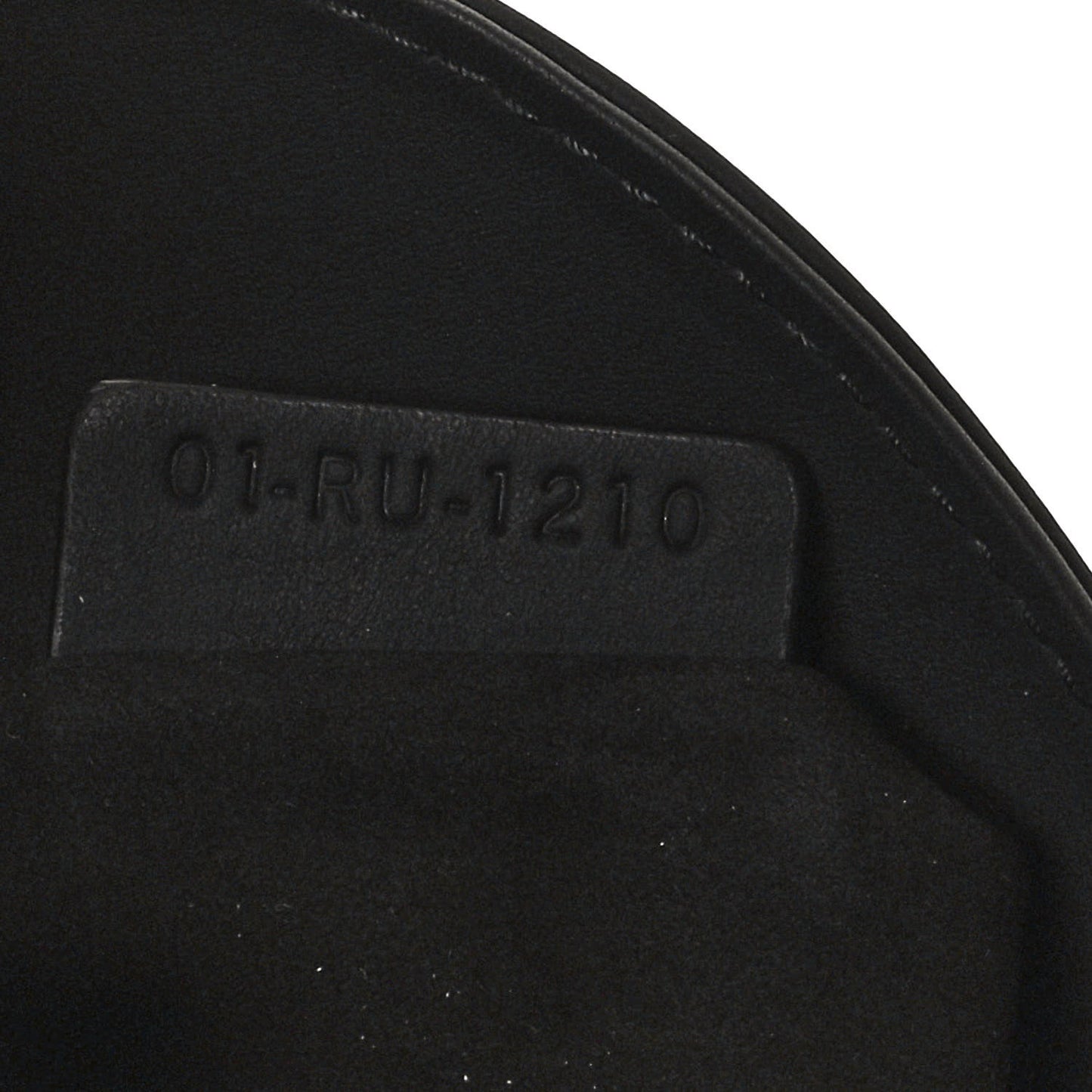Ultra Matte Calfskin Cannage Mini Lady Dior Black