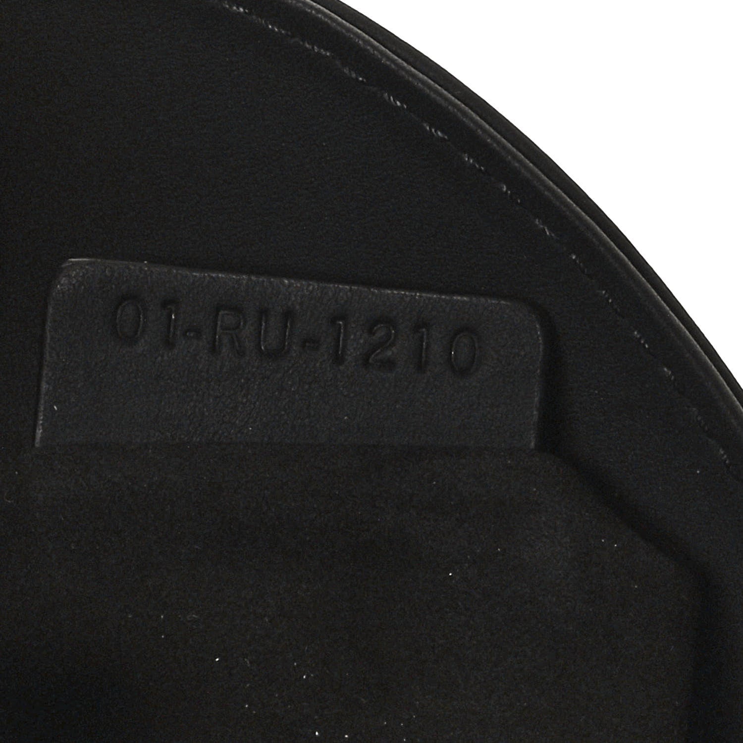 Christian Dior Ultra Matte Calfskin Cannage Mini Lady Dior Black 9 of 10