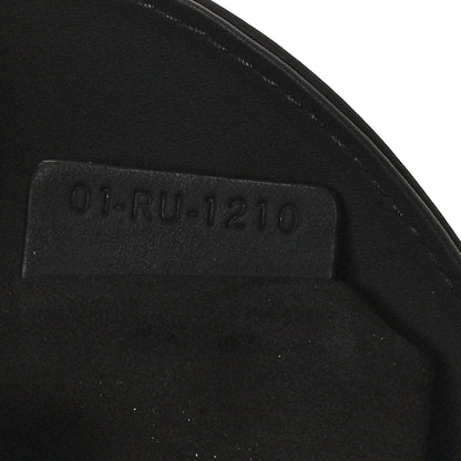 Christian Dior Ultra Matte Calfskin Cannage Mini Lady Dior Black 9 of 10
