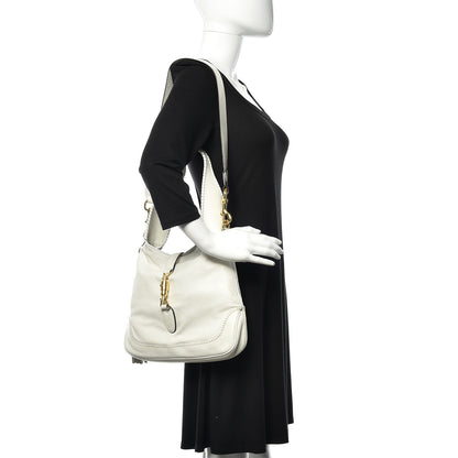 Gucci Calfskin Large New Jackie Hobo White 2 of 13