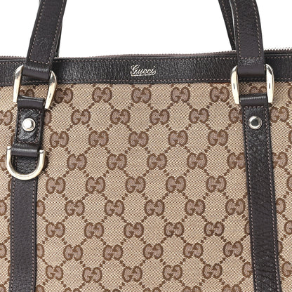 Gucci Monogram Medium Abbey Tote Brown 8 of 10