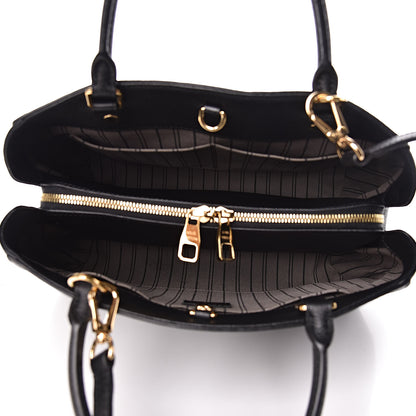 Louis Vuitton Empreinte Montaigne MM Black 5 of 11