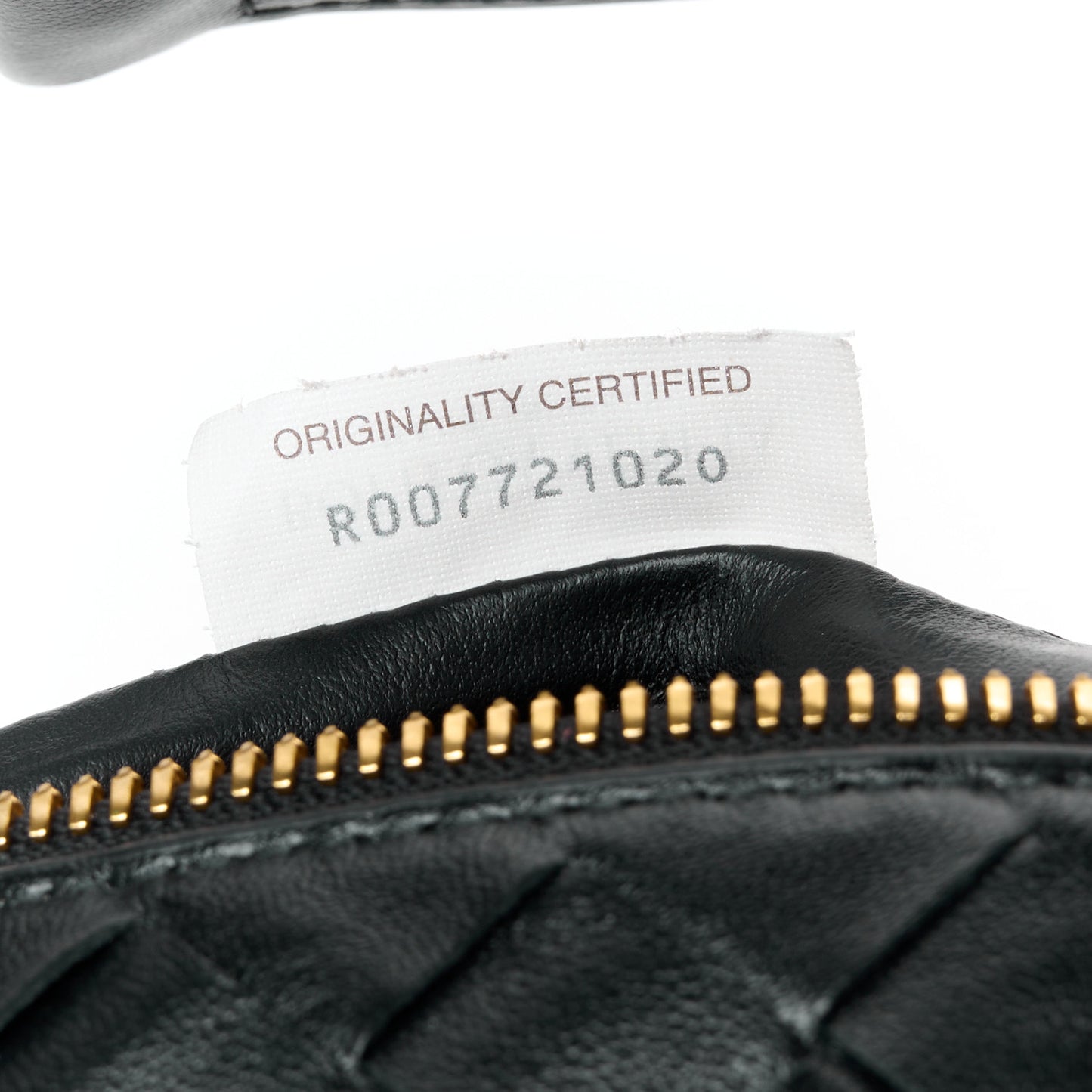 Calfskin Nappa Intrecciato Mini Wallace Black