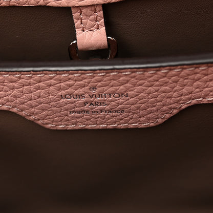 Louis Vuitton Taurillon Capucines PM Magnolia 6 of 9