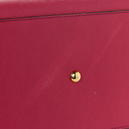 Fendi Vitello Elite Flamingo Regular 2Jours Tote Amarena 11 of 14