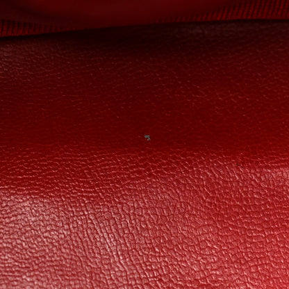 Chanel Caviar Vanity Cosmetic Case Red 12 of 14