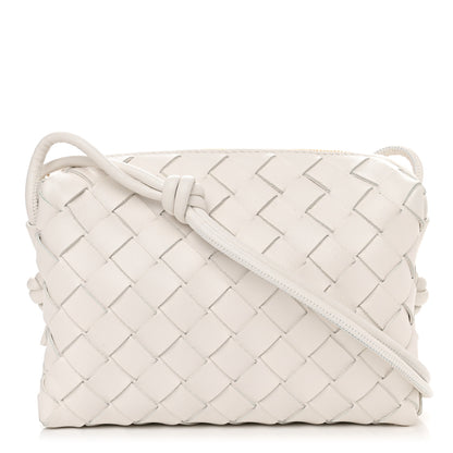 Bottega Veneta Nappa Intrecciato Mini Loop Camera Bag White 1 of 10