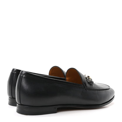 Gucci Calfskin Womens Jordaan Loafers 37 Black 5 of 10