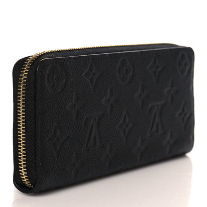Louis Vuitton Empreinte Clemence Wallet Black 3 of 8